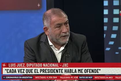 Luis Juez habló sobre la gestión de la pandemia del presidente Fernández y tuvo un par de exabruptos fuertes contra él