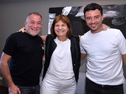 Luis Juez, Patricia Bullrich y Rodrigdo De Loredo, en Córdoba