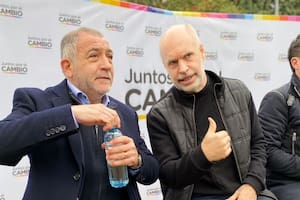 Luis Juez y Horacio Rodríguez Larreta