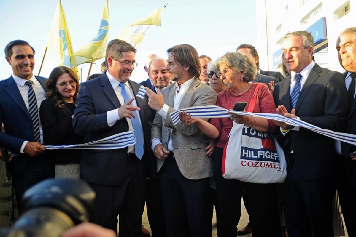 Luis Lacalle Pou, en la inauguración del Hospital del Cerro