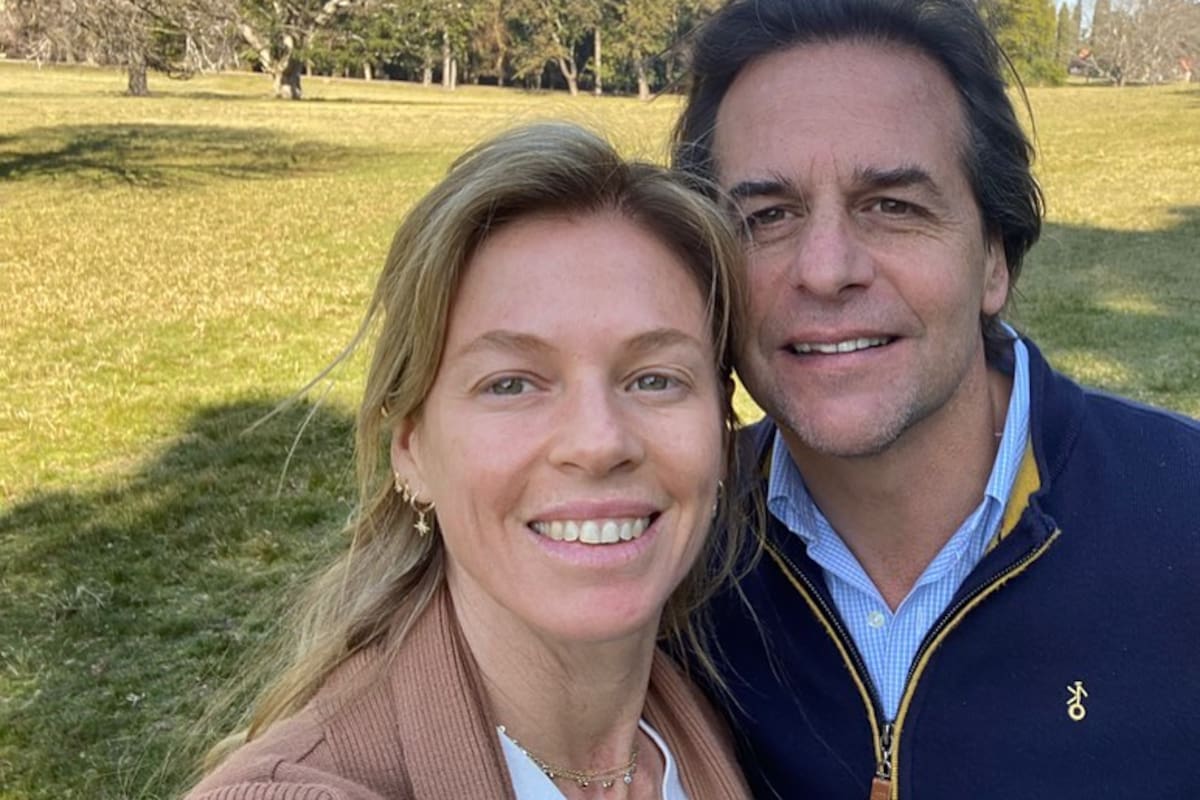 Luis Lacalle Pou y Lorena Ponce de León