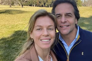 Luis Lacalle Pou y Lorena Ponce de León
