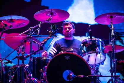 Luis Lamas, el baterista invitado de Don Osvald