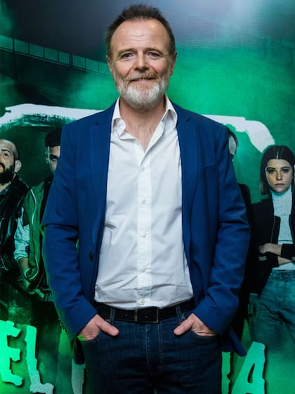 Luis Machín, en la presentación de la serie que estrena en Elnueve y luego estará disponible en Flow