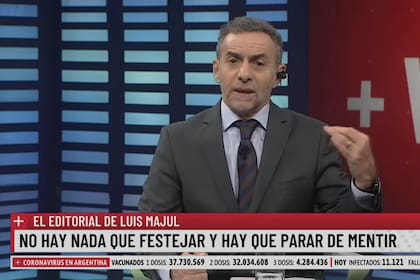 Luis Majul apuntó contra Cristina Kirchner: "Hay que dejar de mentir"