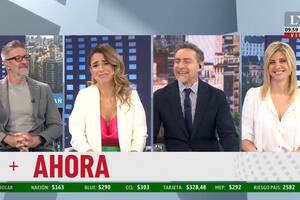 Luis Majul bromeó con el look de Novaresio.