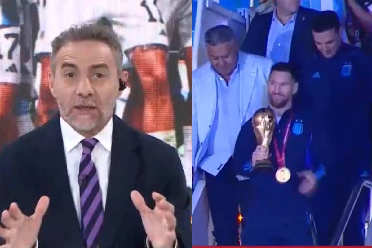 Luis Majul destacó un gesto de Lionel Scaloni (Captura video)