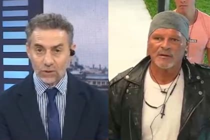 Luis Majul habló sobre el enfrentamiento de Alfa y Romina de Gran Hermano (Captura video LN+/Telefe)