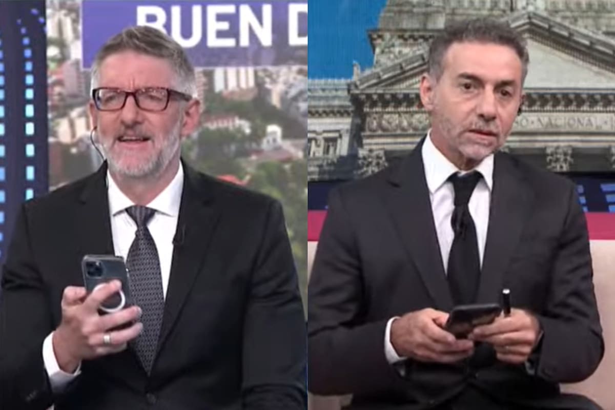 Luis Majul se levantó del estudio de LN+ luego de un comentario que hizo su colega Luis Novaresio