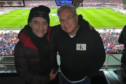 Luis Majul y Carlos Monti vieron a River campeón