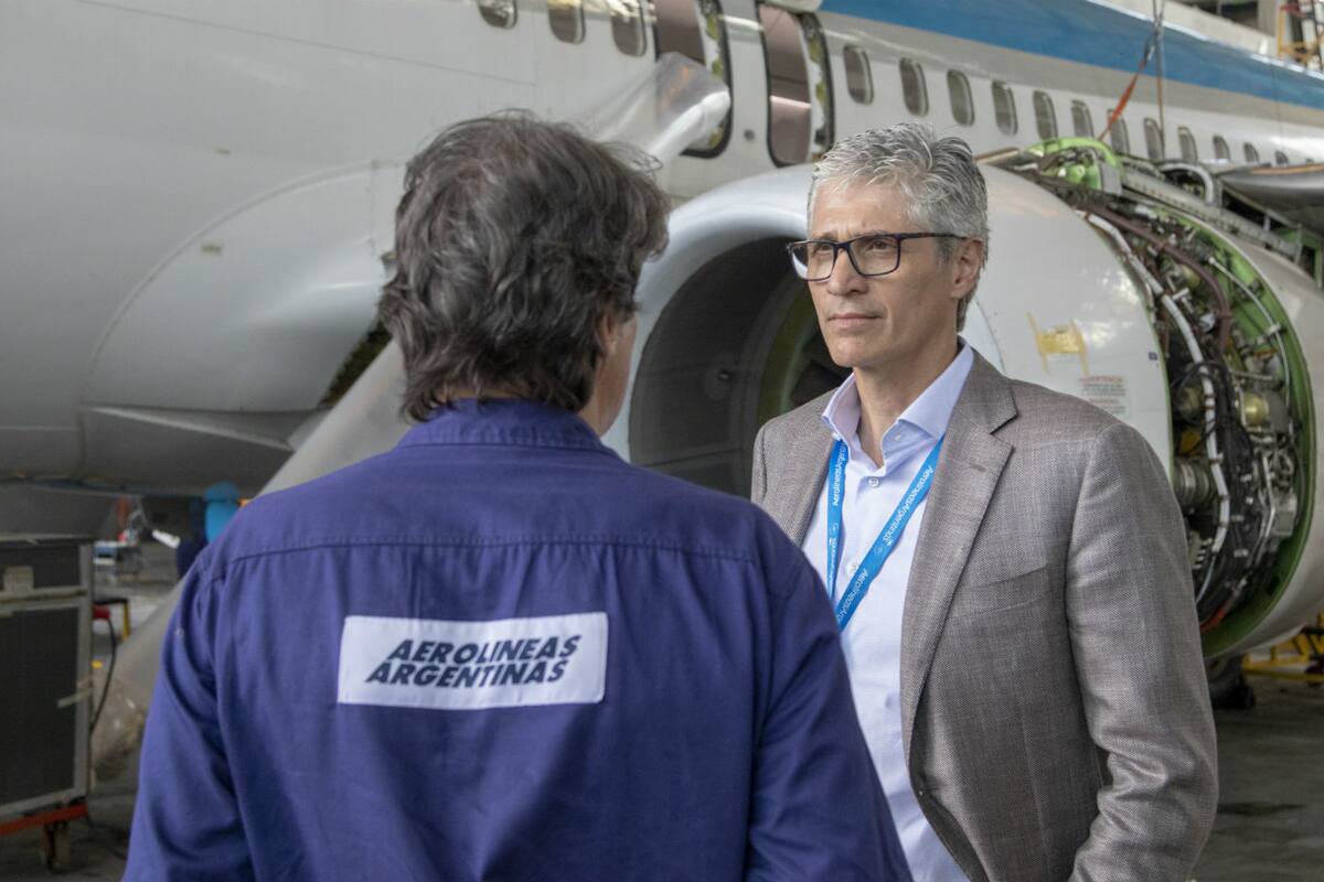 Luis Malvido, el presidente de Aerolíneas Argentinas, expresó que se necesitarán 170 millones de dólares de aportes del Estado