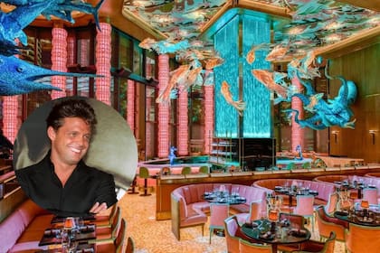 Luis Miguel estuvo en un exclusivo restaurante en Miami (Crédito: Restaurant Guru)