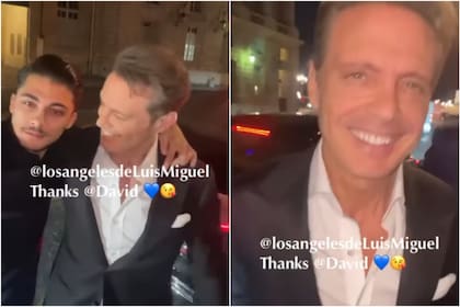 Luis Miguel llegaba a un lugar de París y un grupo de fans le pidió fotos