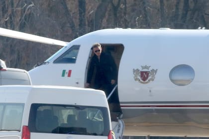 Luis Miguel llegó a Buenos Aires poco antes del mediodía en un avión privado