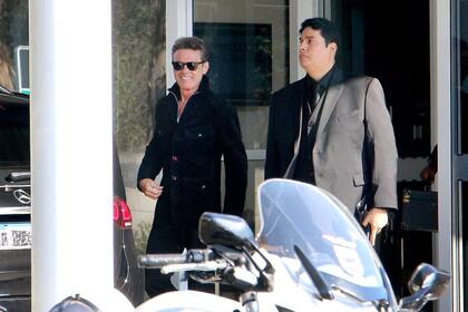 Luis Miguel llegó al aeropuerto de Ezeiza el martes, en un vuelo privado desde Cabo San Lucas