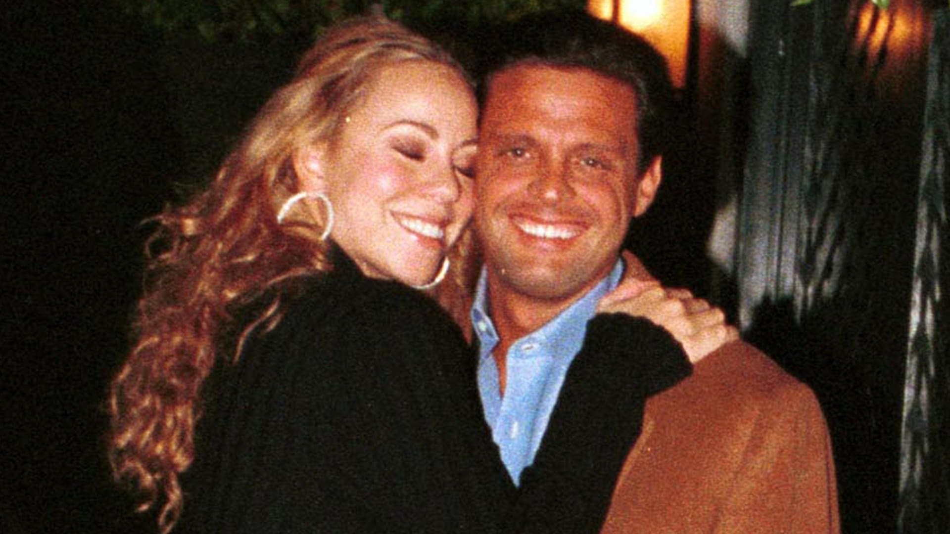 Luis Miguel y Mariah Carey, juntos festejando el día de San Valentín en 2004