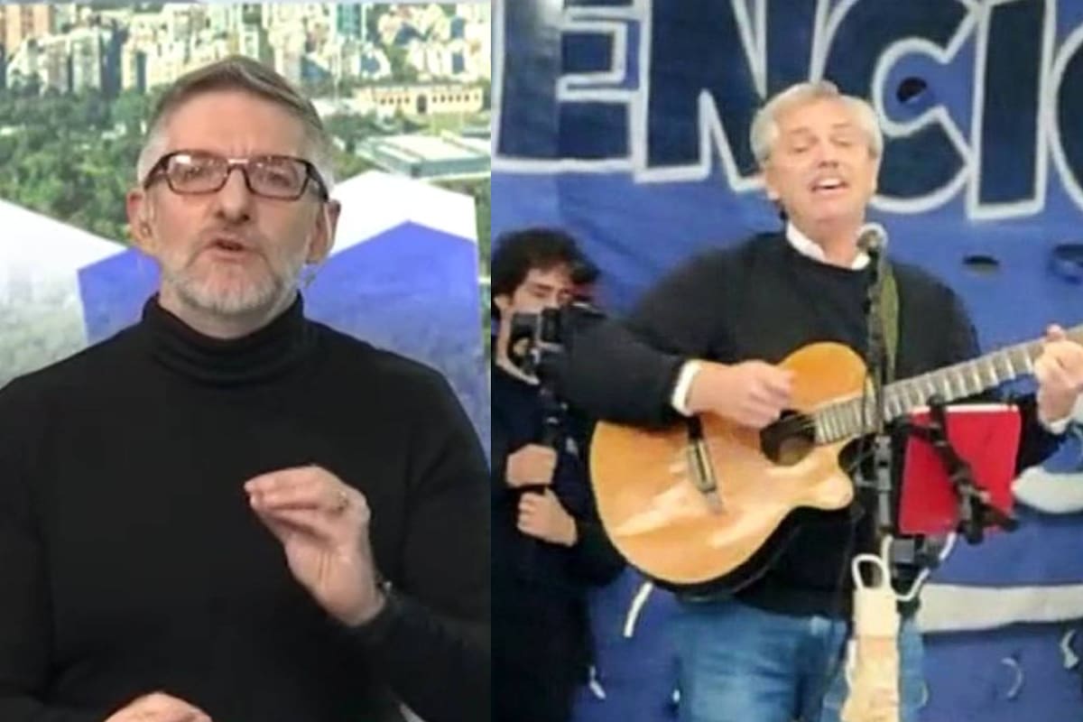Luis Novaresio criticó a Alberto Fernández