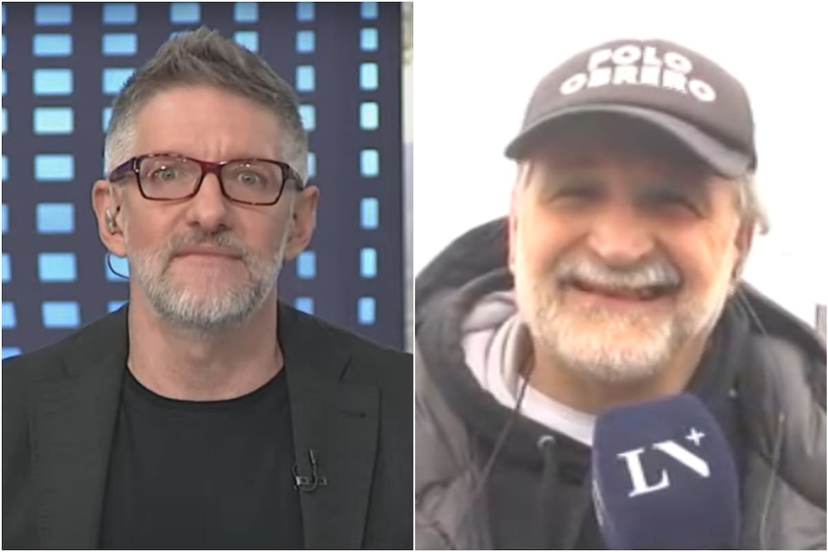 Luis Novaresio cruzó a Eduardo Belliboni (Foto: Captura de video)