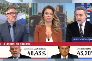 Luis Novaresio cuestionó los resultados de las encuestas previas a las elecciones presidenciales en Brasil que daban como ganador en primera vuelta a Lula da Silva