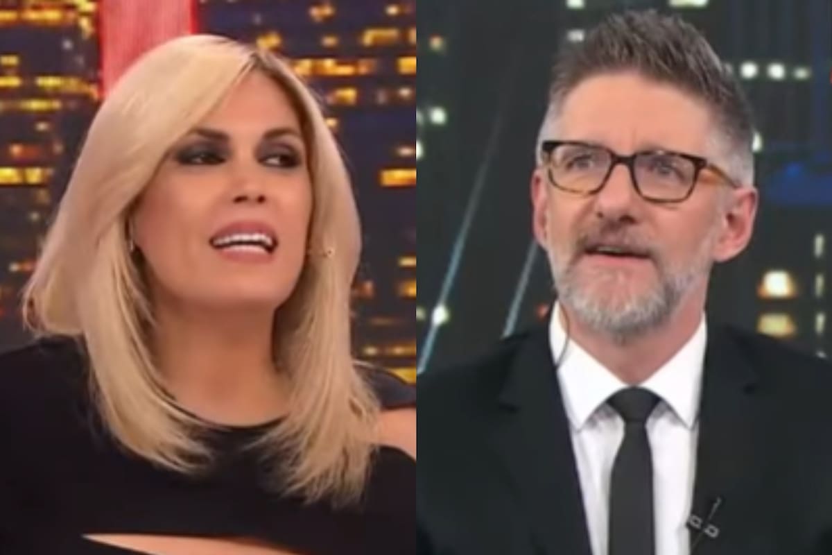 Luis Novaresio dejó a VIviana Canosa sin palabras con unos regalos subidos de tono (Foto: Captura de video)