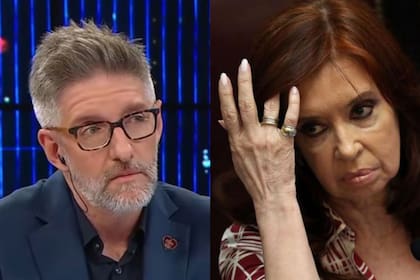Luis Novaresio dijo que Cristina Kirchner y La Cámpora "son un oxímoron permanente, están dentro del gobierno pero afuera del gobierno; es ridículo realmente, están jugando con todo"