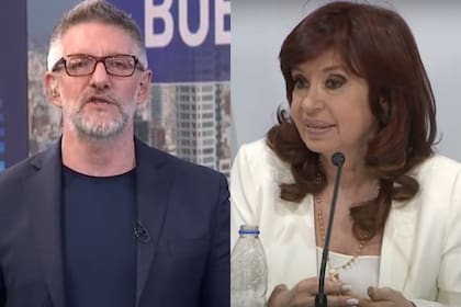 Luis Novaresio habló sobre el discuros de Cristina Kirchner (Fotos capturas videos)