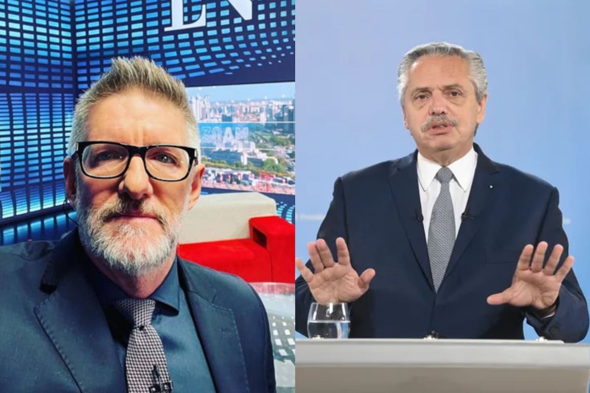 Luis Novaresio hizo hincapié en la postura de Alberto Fernández de no condenar a los gobiernos cuestionados por violar los Derechos Humanos