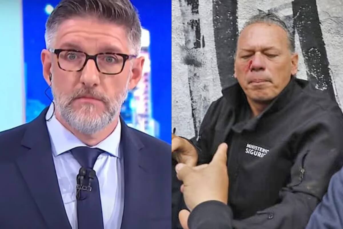 Luis Novaresio instó a Sergio Berni a hacer la denuncia por las agresiones que recibió este lunes