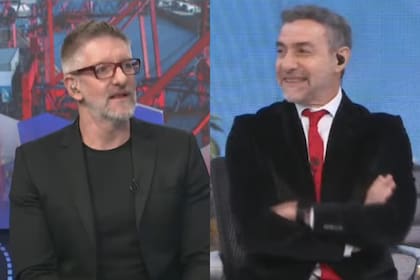 Luis Novaresio tuvo un divertido cruce con Majul por el resultado del superclásico