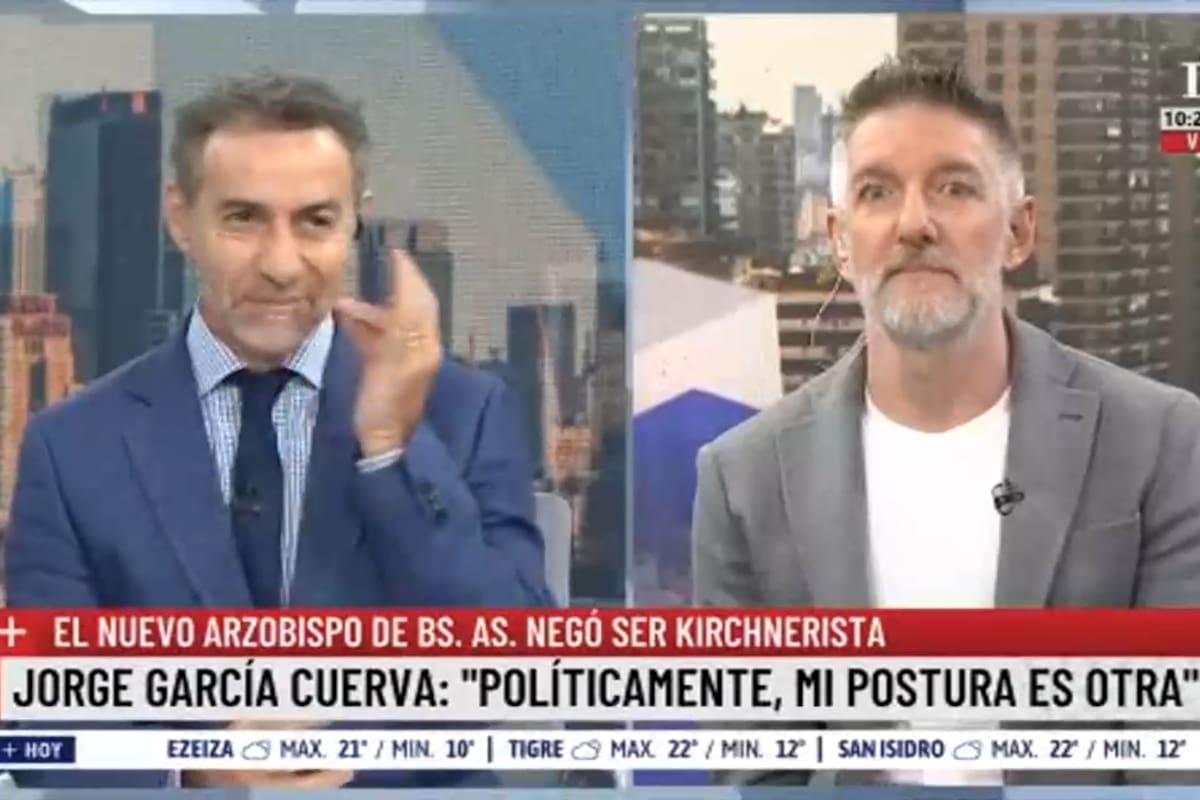 Luis Novaresio y Luis Majul se refirieron a la designación de Jorge García Cuerva en el Arzobispado de Buenos Aires