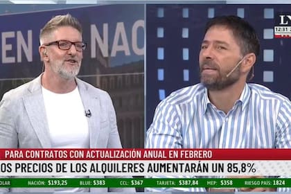 Luis Novaresio y su marido, Braulio Bauab, se sorprendieron por un comentario que llegó a Buen día Nación cuando hablaban del mercado inmobiliario