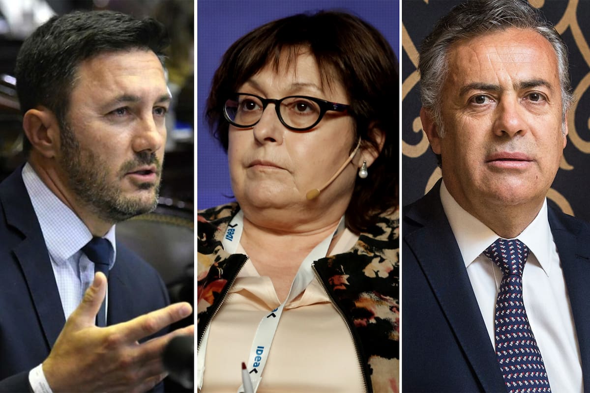 Luis Petri, Graciela Ocaña y Alfredo Cornejo