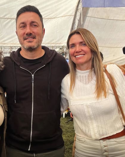 Luis Petri y su hermana Griselda