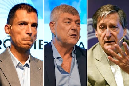 Luis Picat, Ricardo Buryaile y Pablo Torello