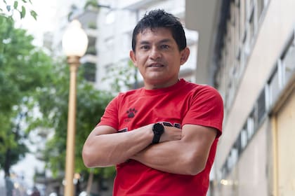 Luis Rodríguez, delantero de Colón, dice que todavía no pudo hacer el duelo por la muerte de su padre