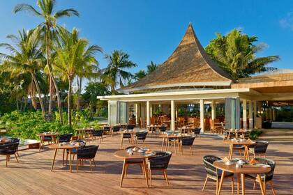 Luis Rubeo en Maldivas. Kuramathi Resort