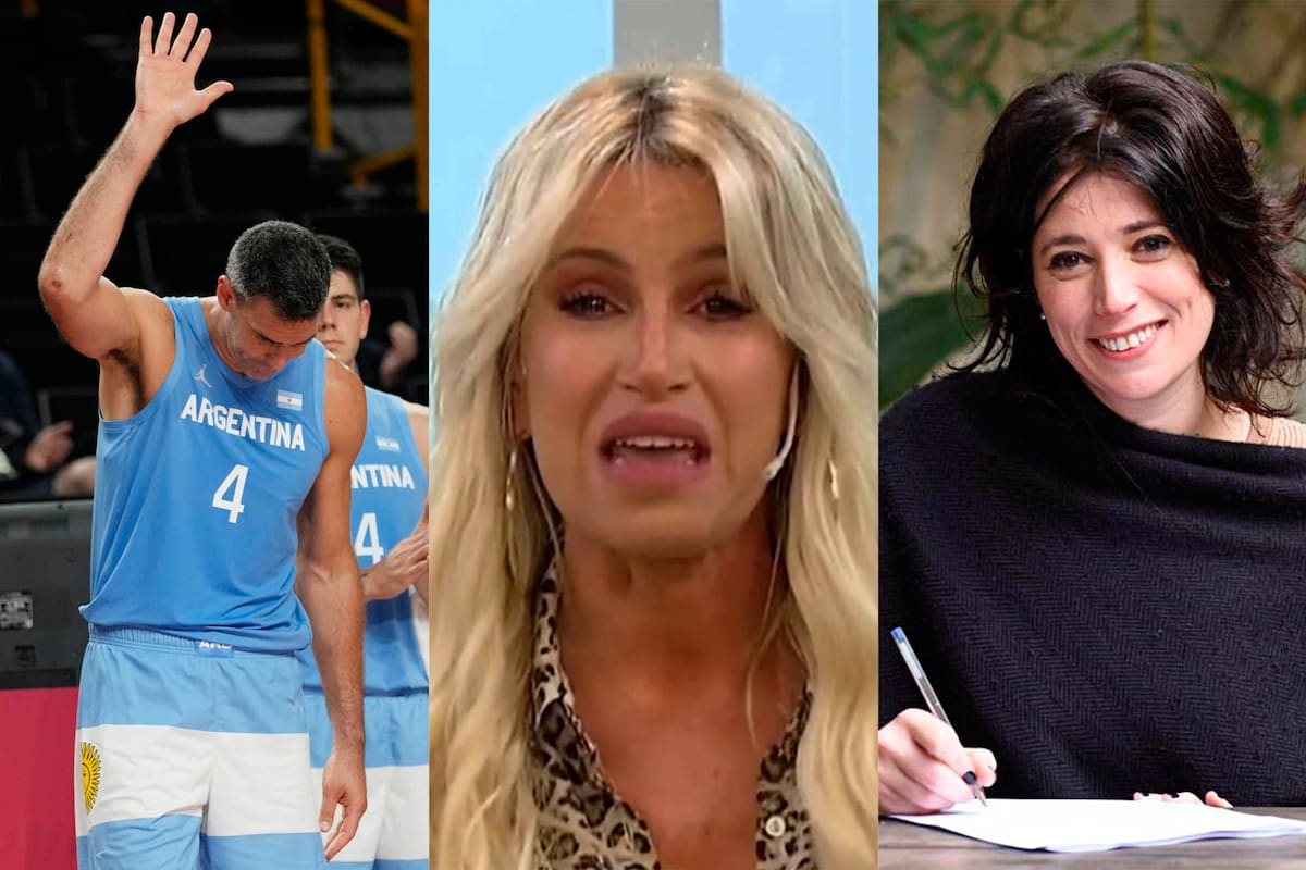 Luis Scola, Florencia Peña y Sabrina Ajmechet