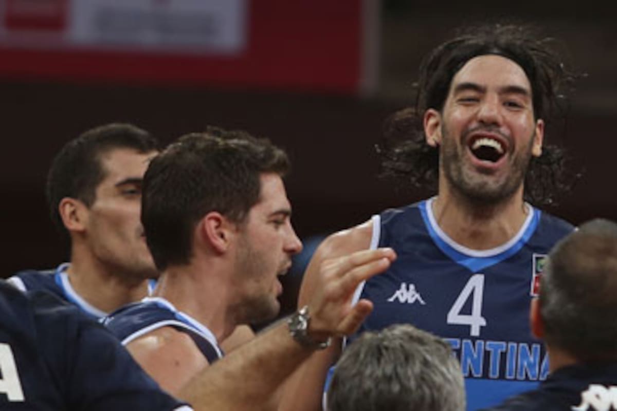 Luis Scola, líder anímico y deportivo de la selección argentina en Caracas