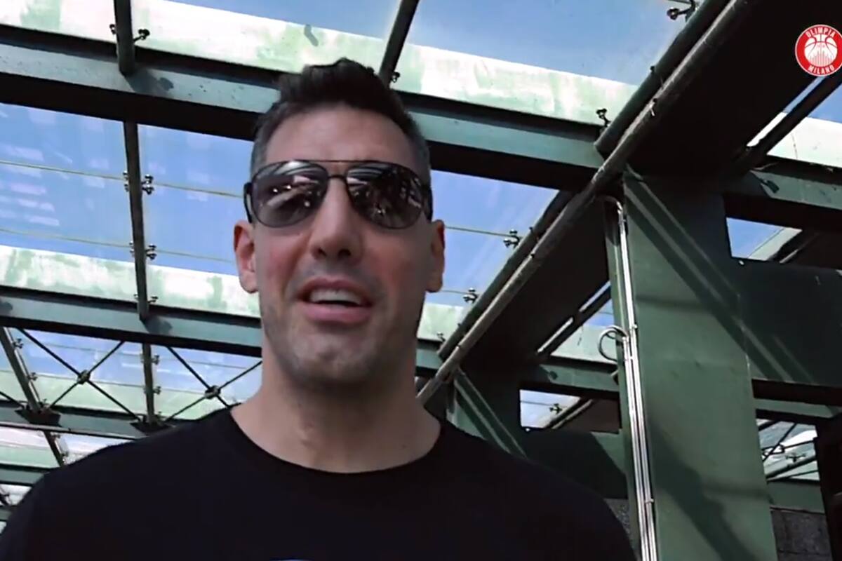 Luis Scola llegó a Italia para sumarse a Olimpia Milano