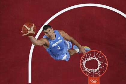 Luis Scola se retiró de la selección de básquet en los Juegos Olímpicos de Tokyo 2020.