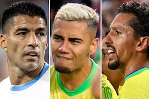 Luis Suárez, Andreas Pereira y Marquinhos