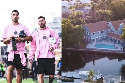 Luis Suárez compró una lujosa mansión en el mismo barrio que Lionel Messi en Fort Lauderdale