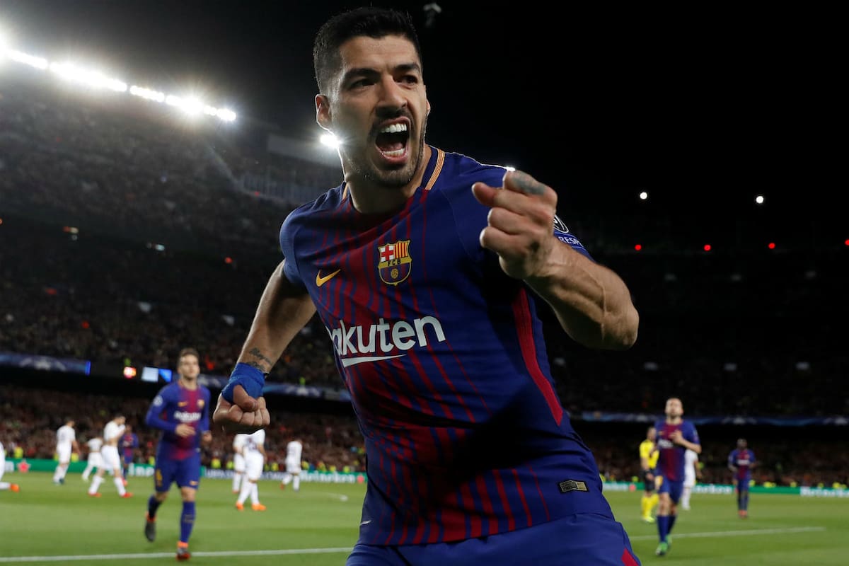 Luis Suárez pegó el último grito en la goleada de los catalanes por 4-1 en el Camp Nou