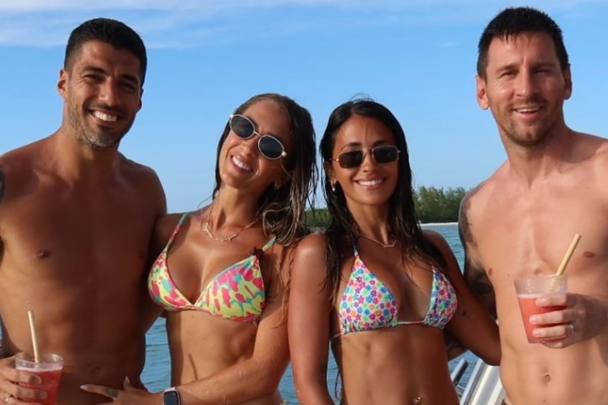 Luis Suárez y Lionel Messi compartieron unos días de vacaciones juntos (Foto: Instagram/@luissuarez9)