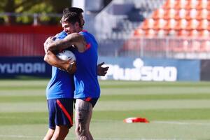 Luis Suárez y Rodrigo De Paul se divierten en las redes sociales