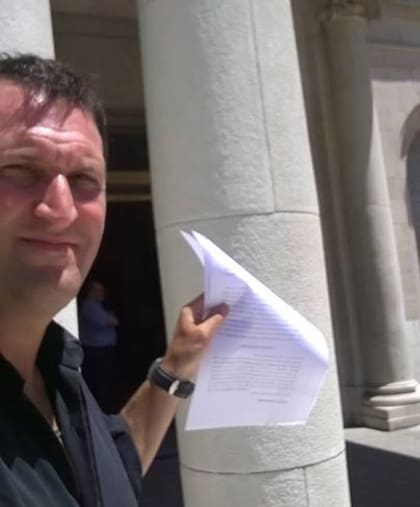 Luis Tagliapietra comenzó sus estudios de abogacía en la cárcel de Devoto y hoy continúa en la UBA
