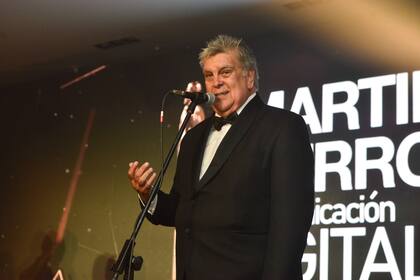 Luis Ventura, en la entrega de premios Martín Fierro a la Comunicación Digital Nativa