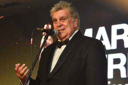 Luis Ventura, presidente de Aptra, en la pasada entrega de premios Martín Fierro a la Comunicación Digital Nativa