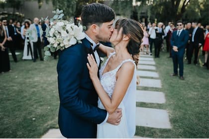 Luis y Julieta se casaron y una declaración de él se hizo viral en las redes
Foto: Gentileza Luis Jofresiño