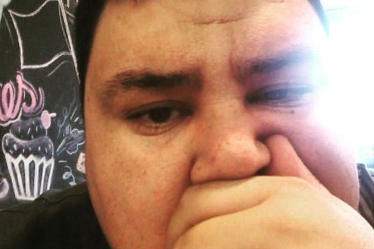 Luis Zerda sigue batallando contra la obesidad después de varias recaídas.